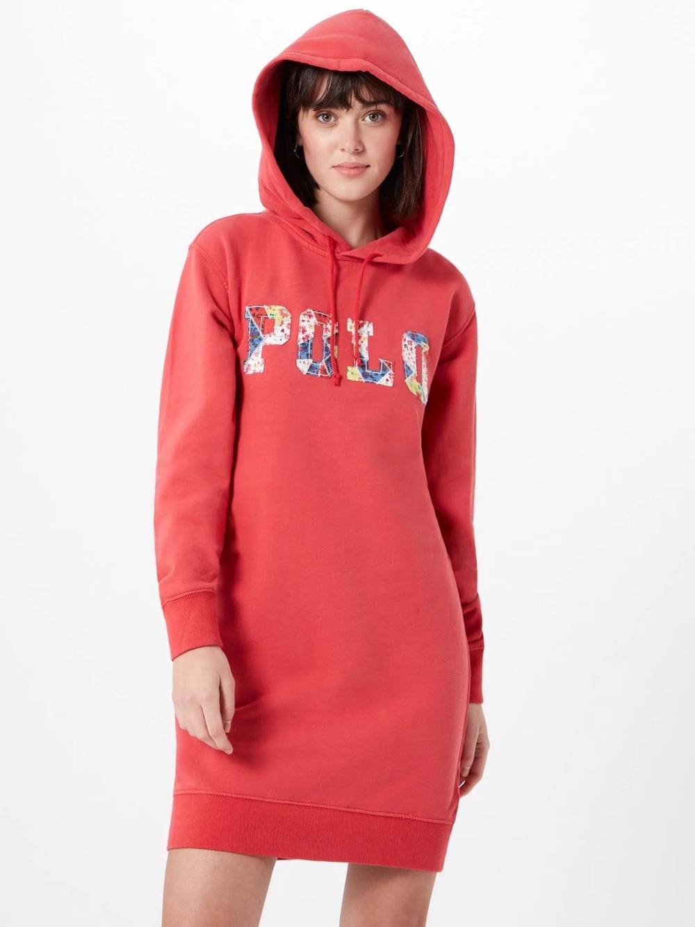 Polo Ralph Lauren • Patchwork Oversized Hoodie Dress